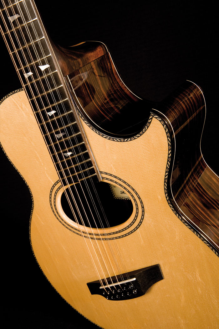 Custom Guitars | Gordon Giltrap's Fanfret 12-string | Fylde